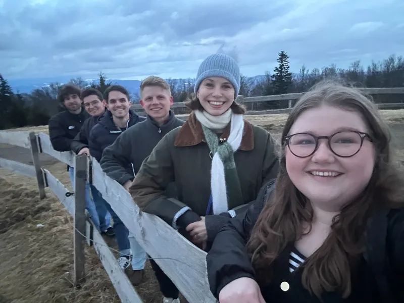 The Capacities team on an outing during an offsite