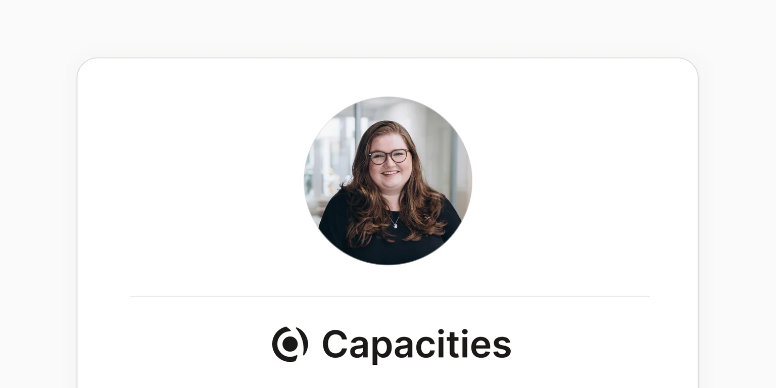 Why Beth decided to work at Capacities