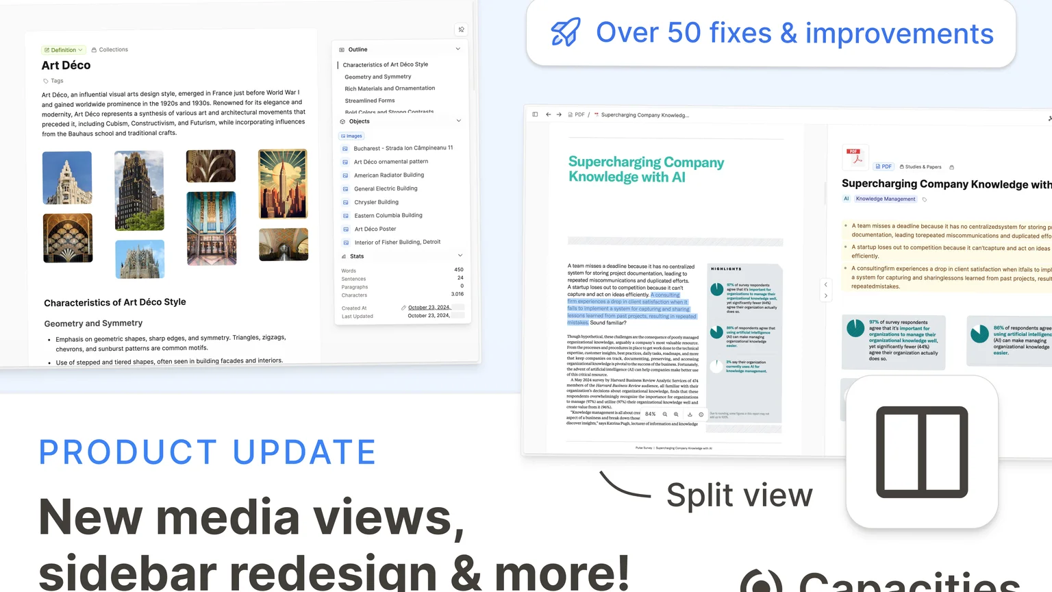 New Media Views, Sidebar Redesign & More!