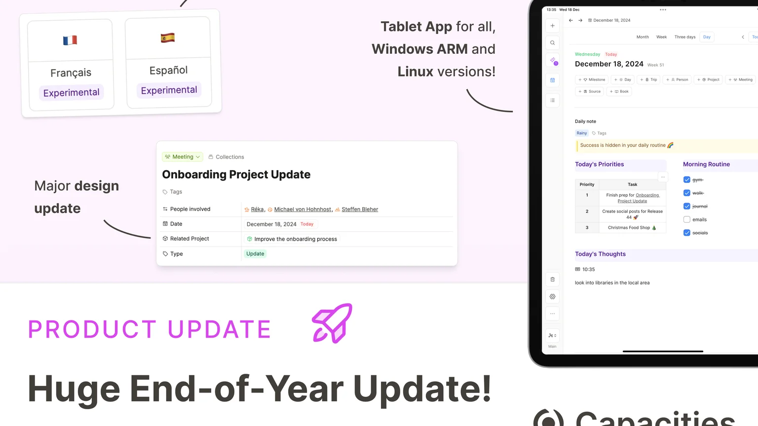 Huge End-Of-Year Update!