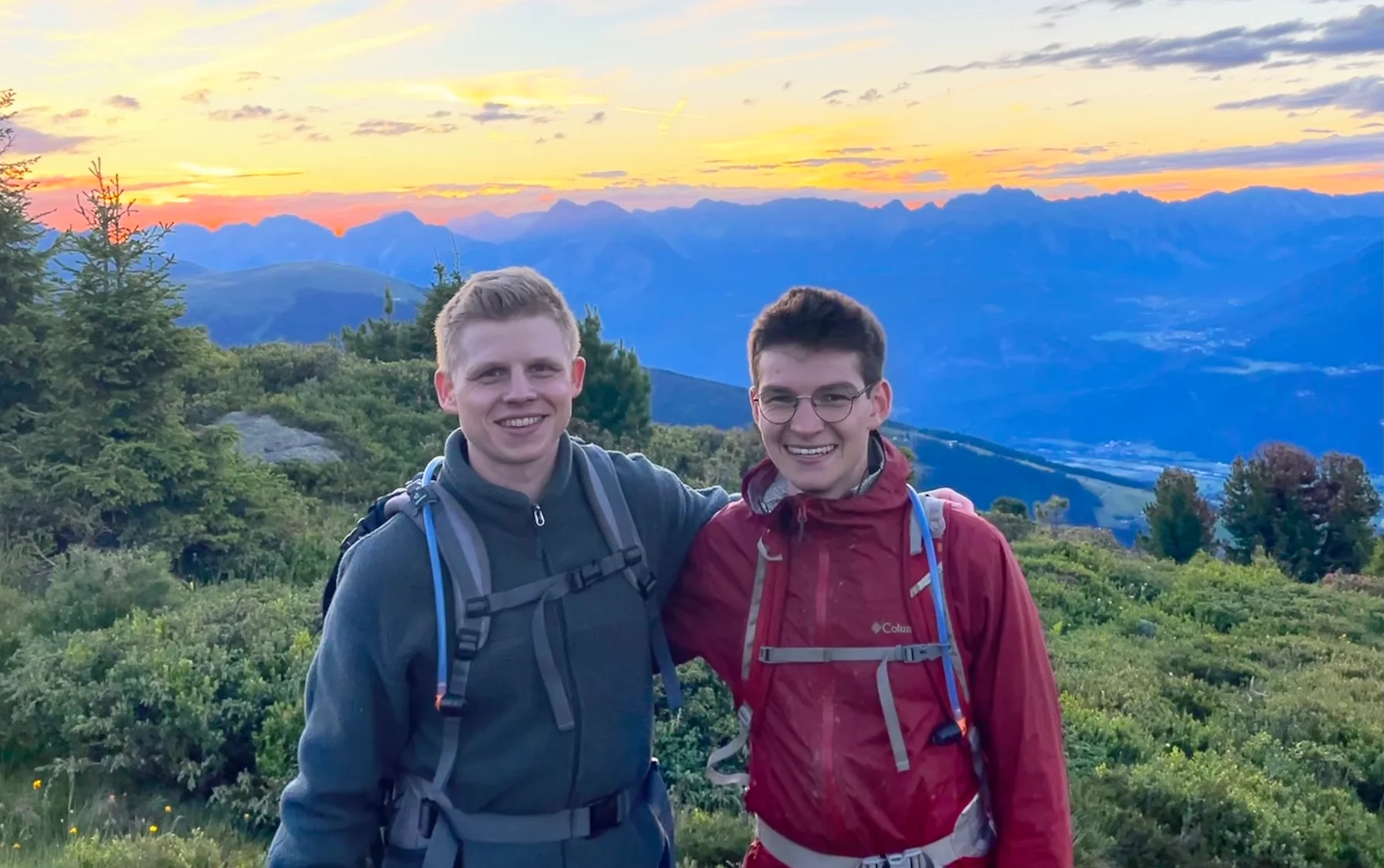 The founders of Capacities on a hike.