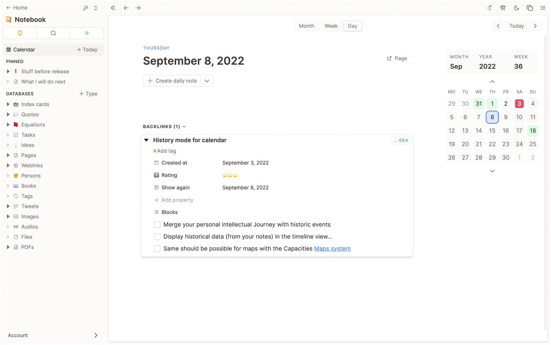 calendar