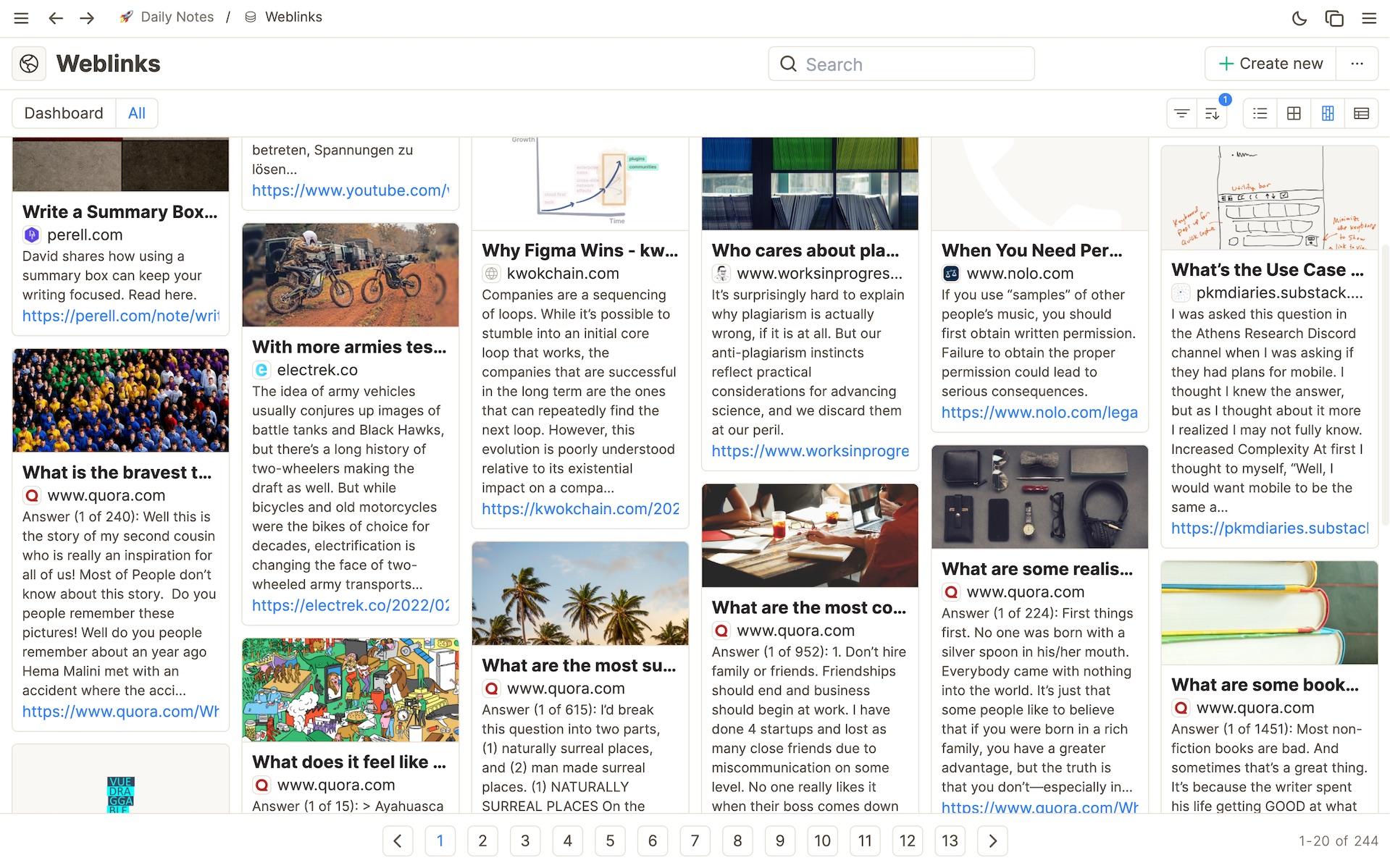 Graph view
