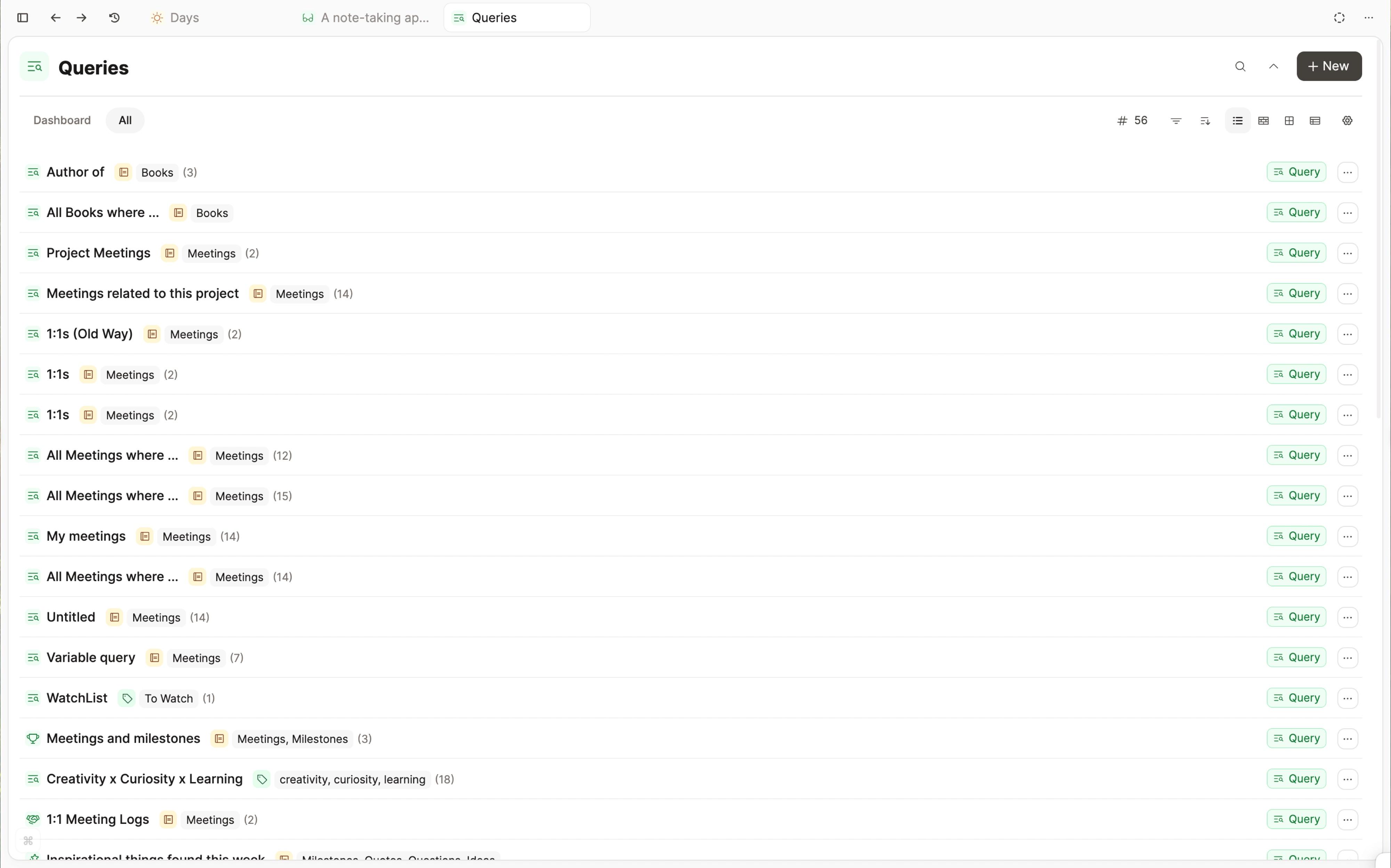 Query UI