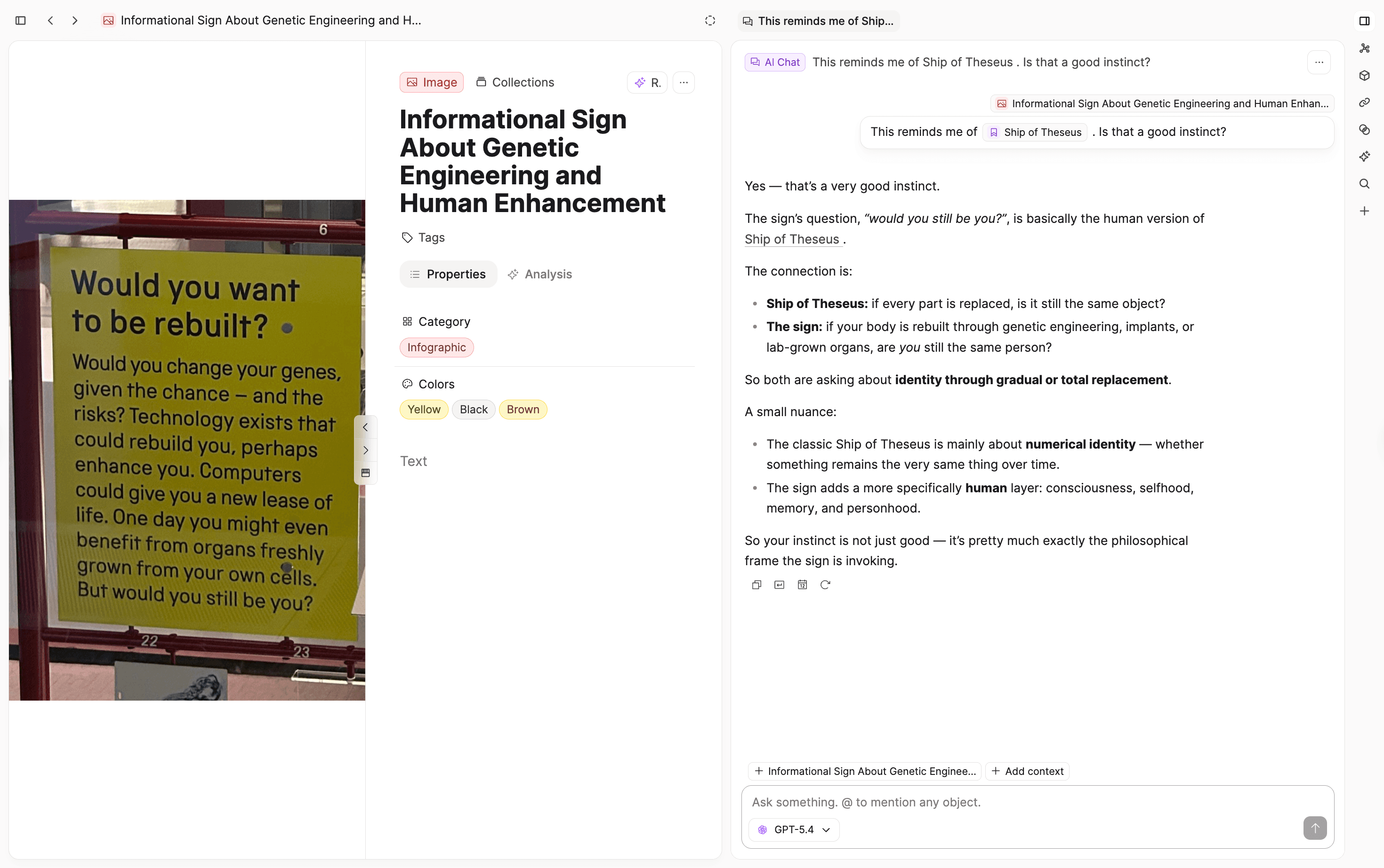 AI chat updates