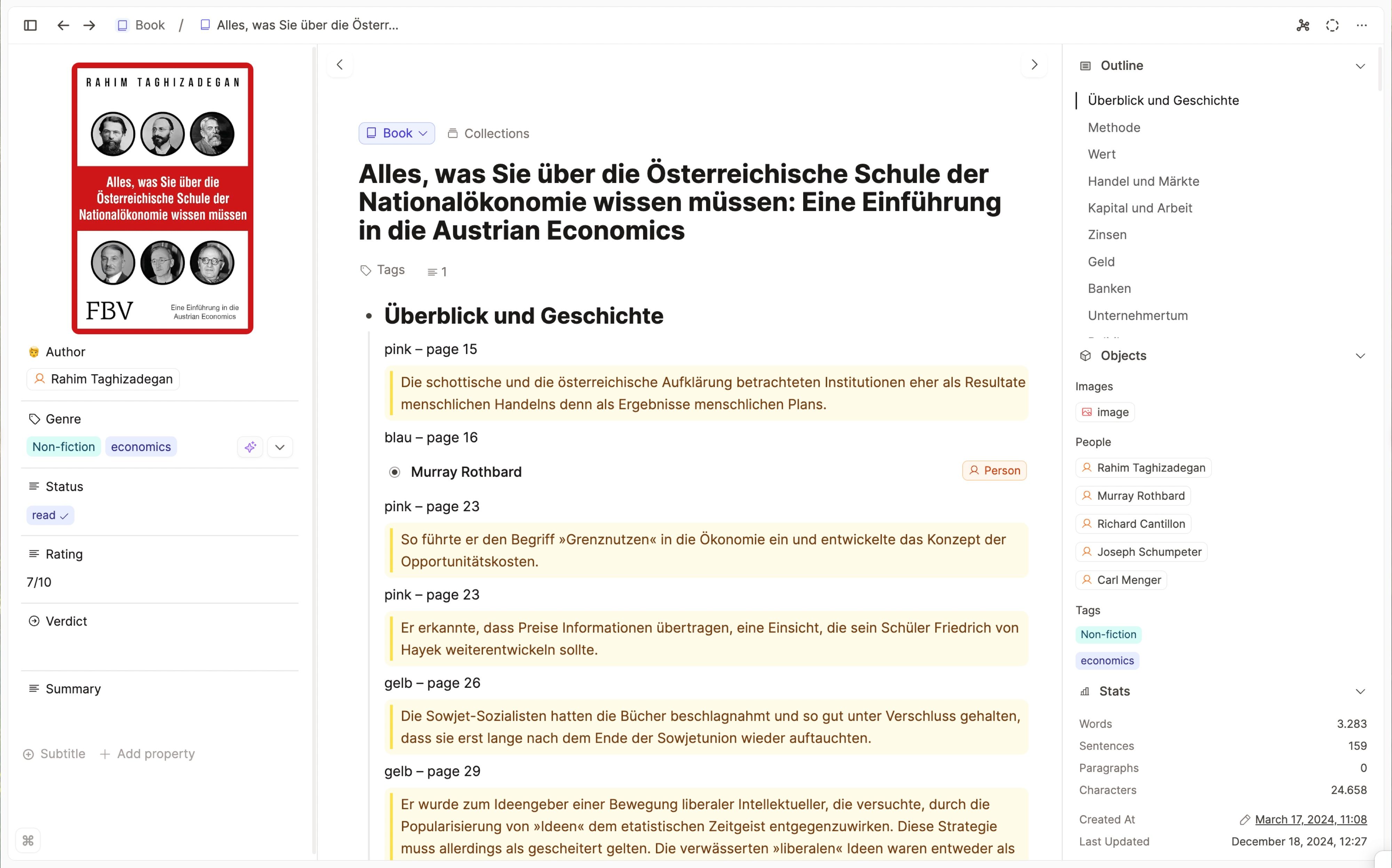 Design improvements to page