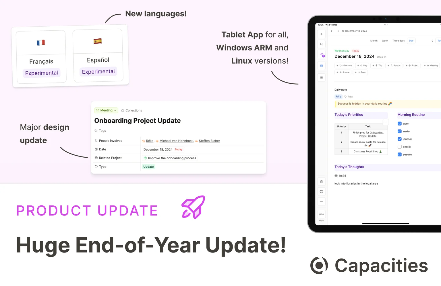 Huge End-Of-Year Update!