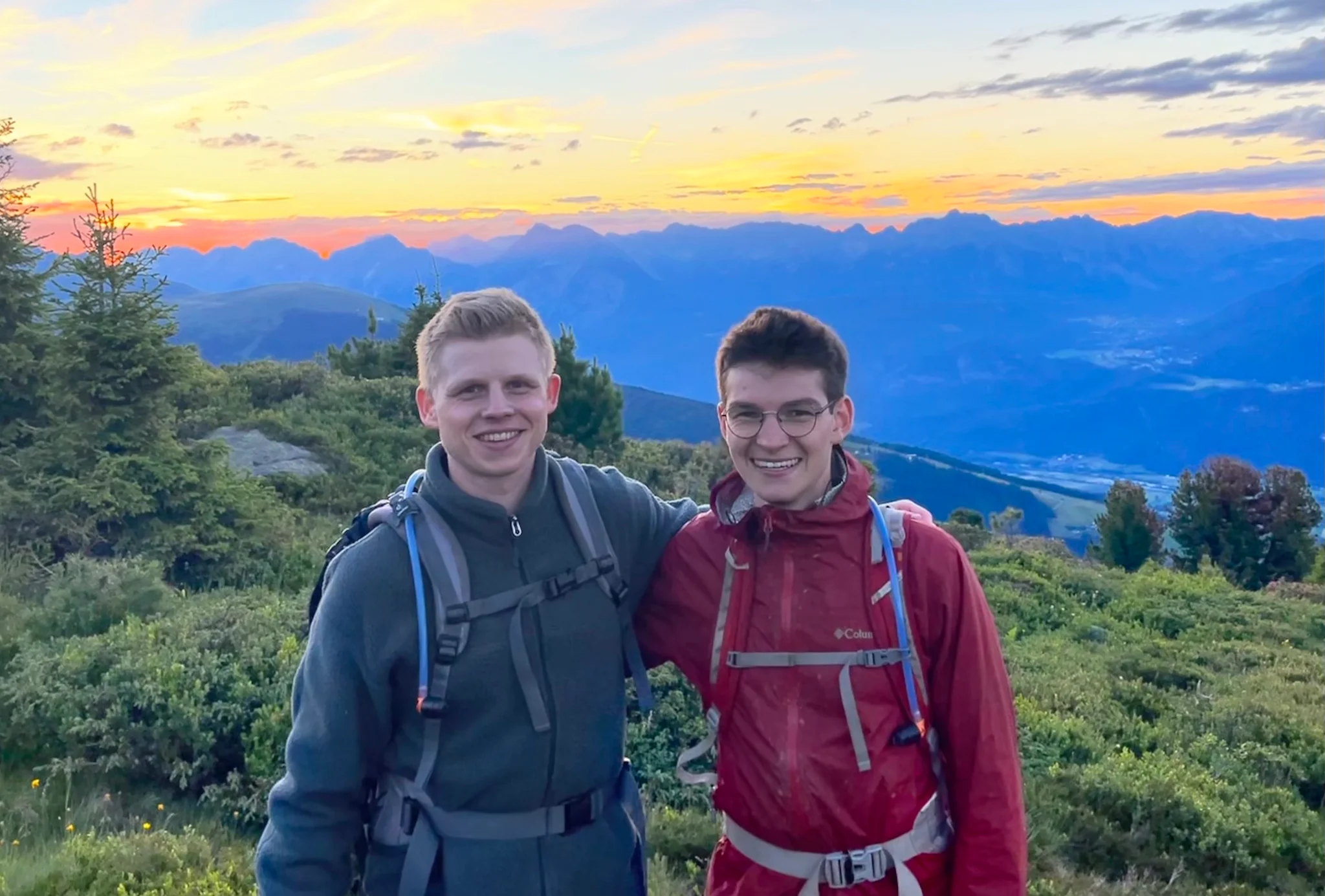 The founders of Capacities on a hike.