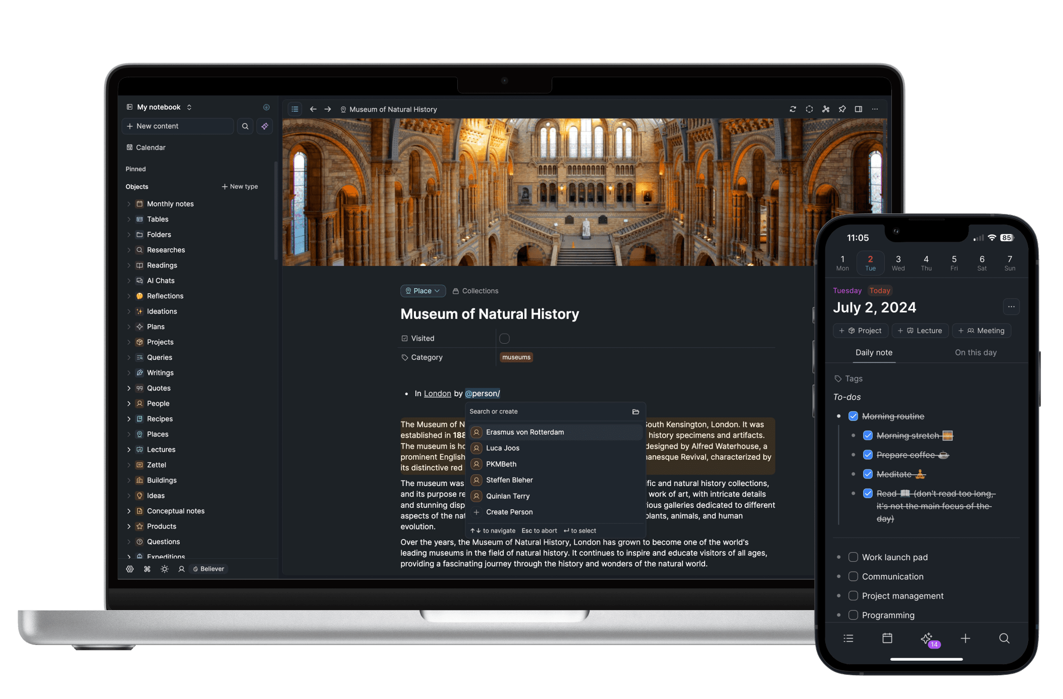 What is Capacities? Your Personal Knowledge Studio