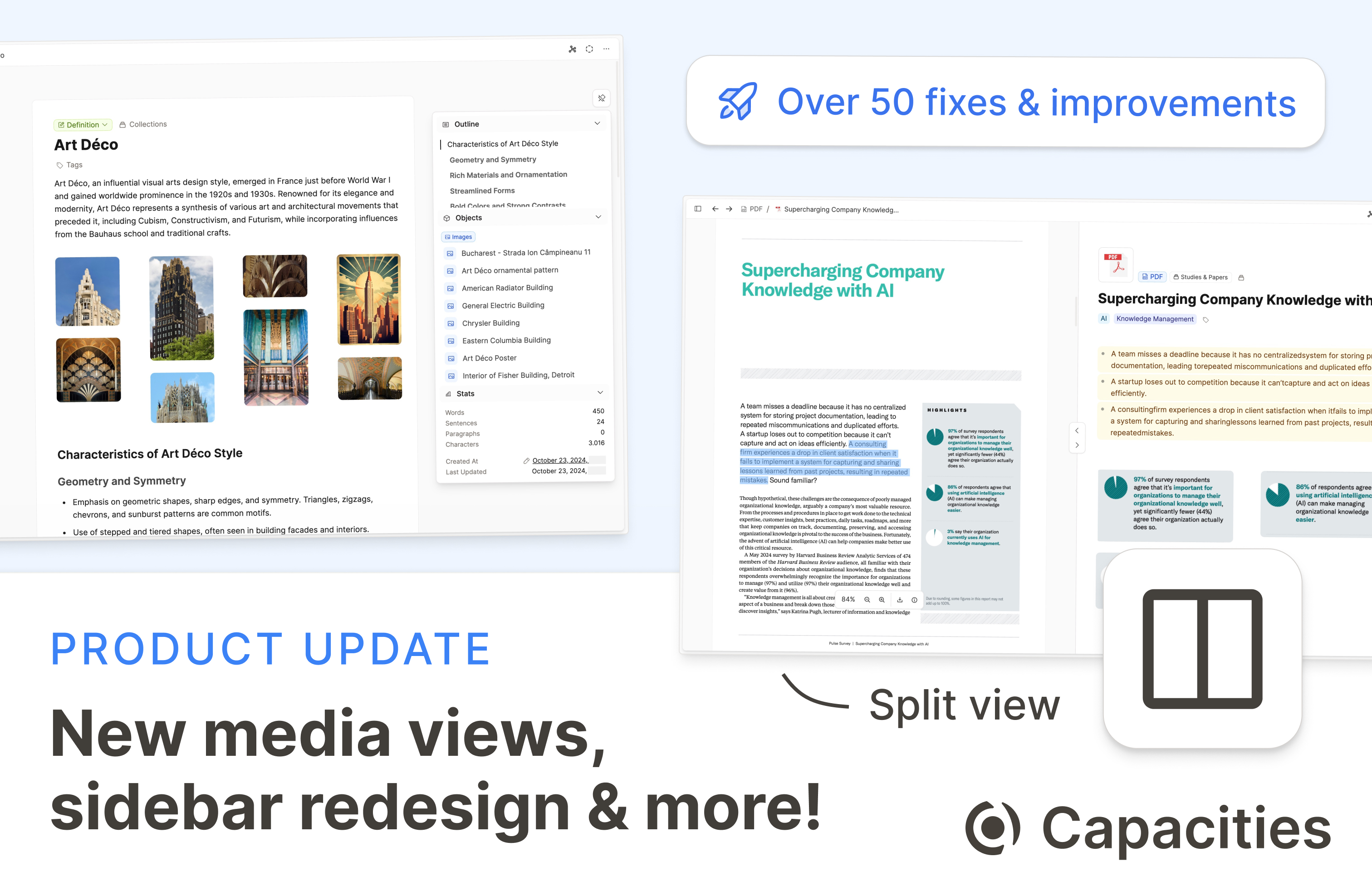 New Media Views, Sidebar Redesign & More!