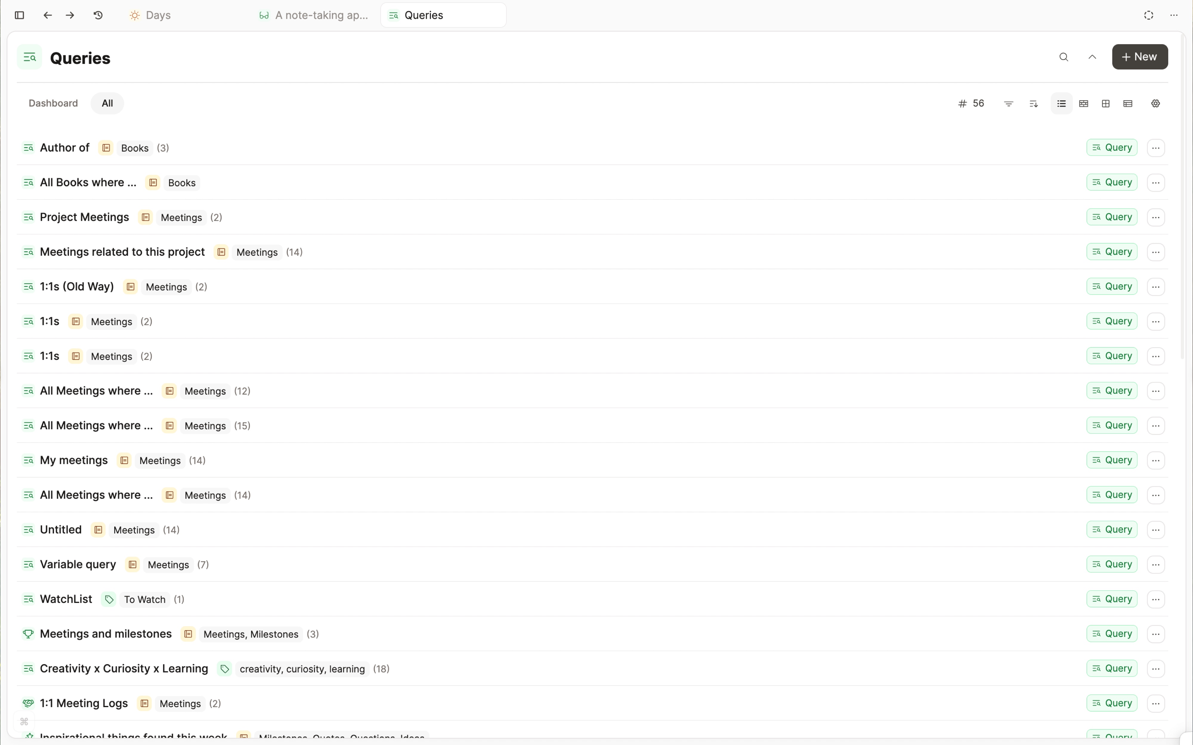 Query UI