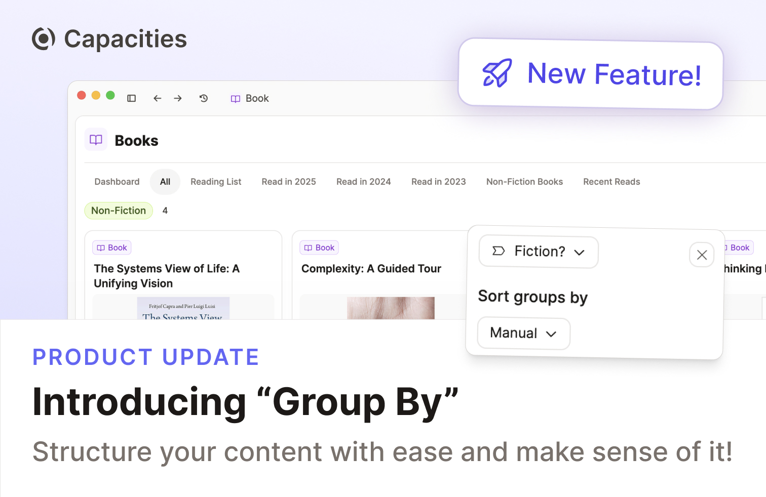 Group by & more!