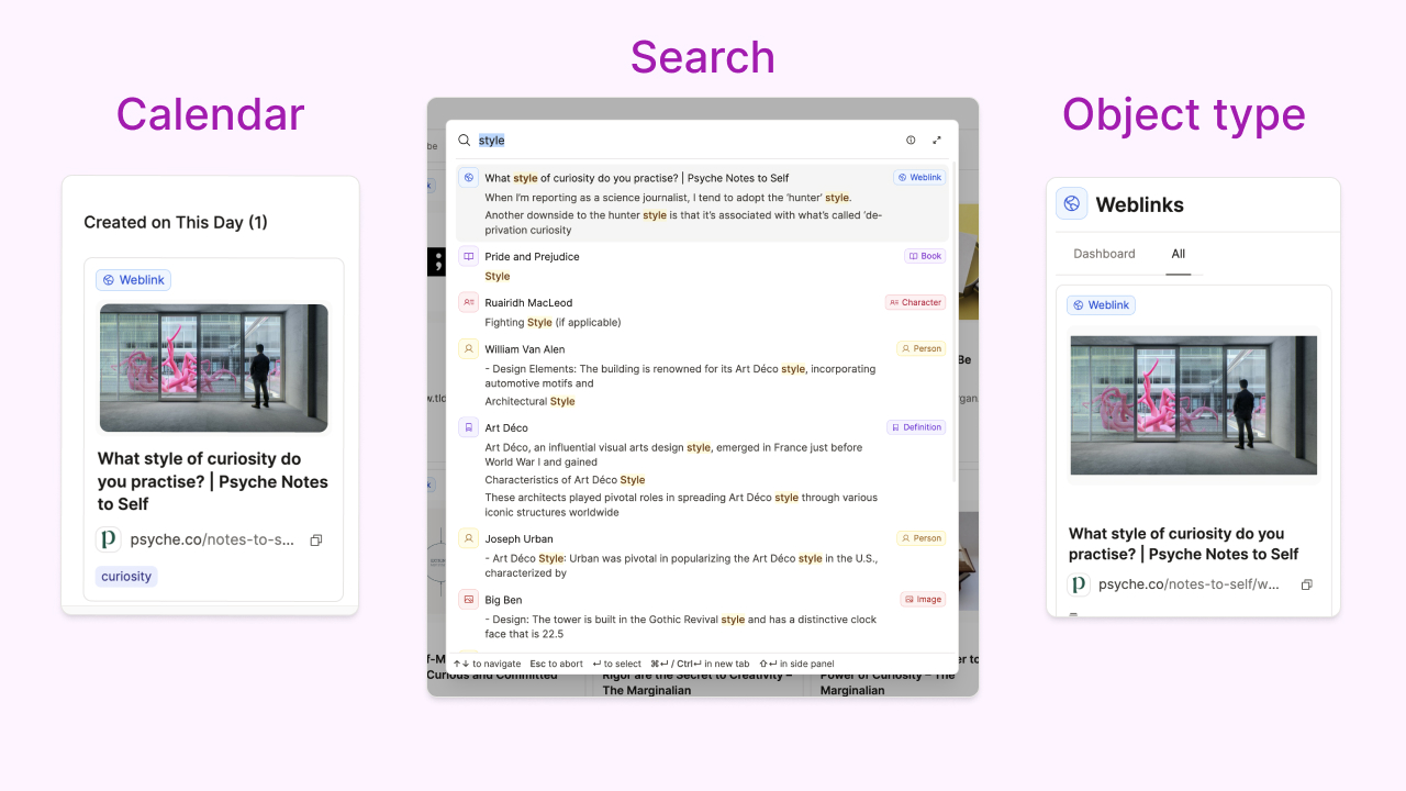 how i can find the content